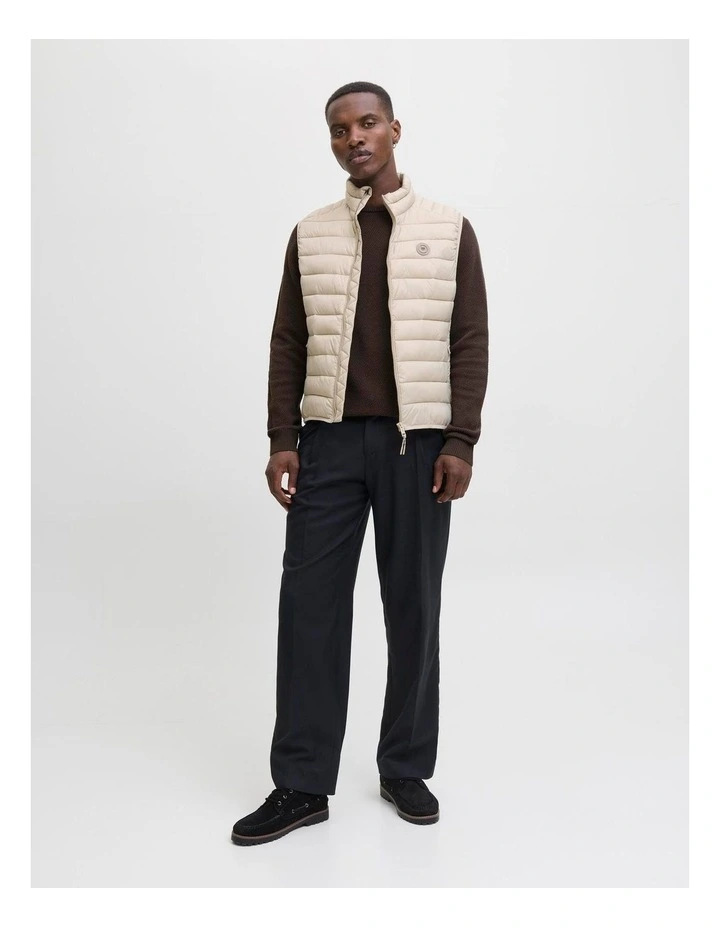 Globe Crew Neck Knit in Brown image 3