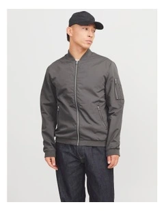 Rush Bomber Jacket in Grey