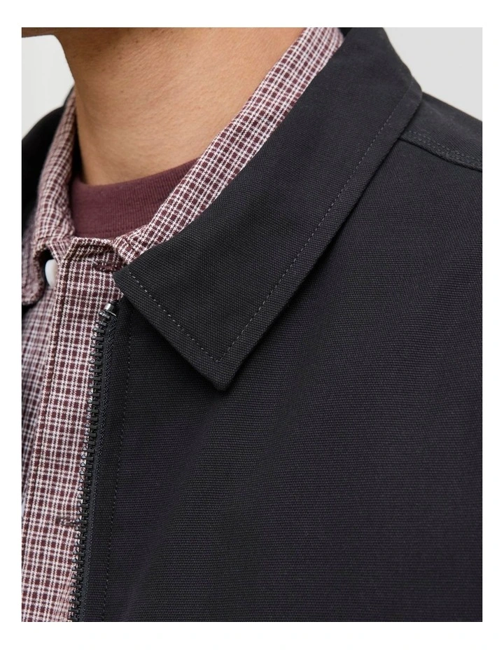 Dover Worker Jacket in Black image 3