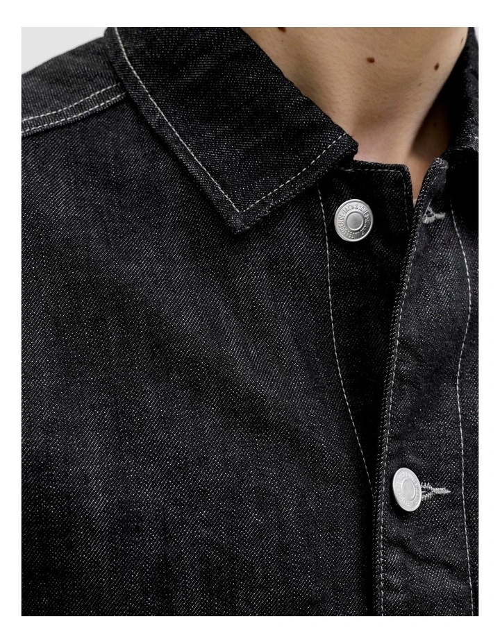 Glloyd Jacket Denim Jacket in Dark Denim image 3