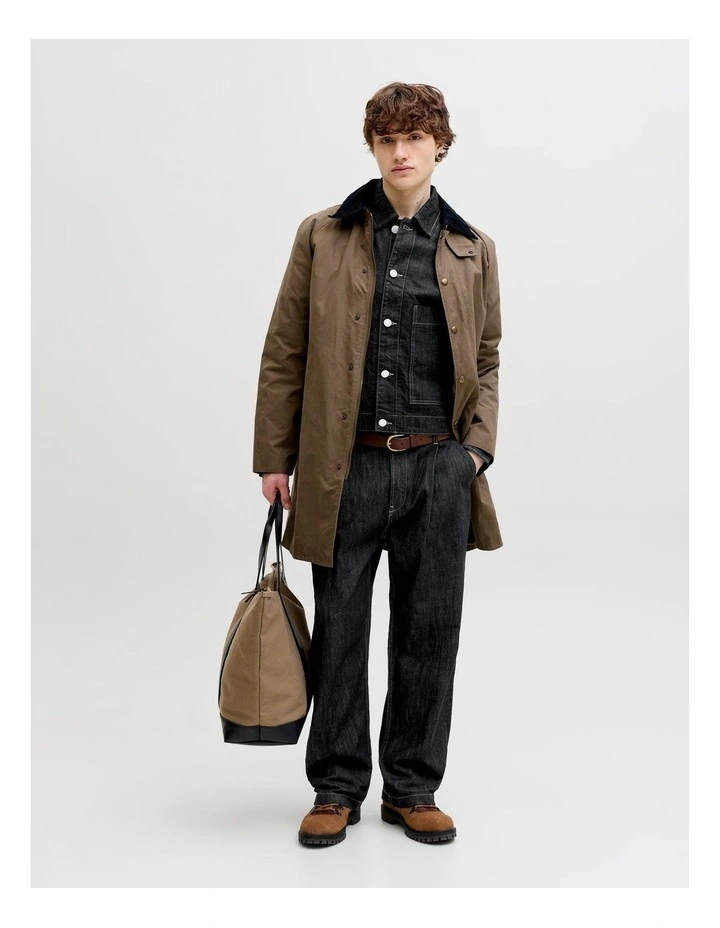 Glloyd Jacket Denim Jacket in Dark Denim image 4