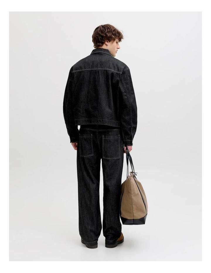 Glloyd Jacket Denim Jacket in Dark Denim image 5