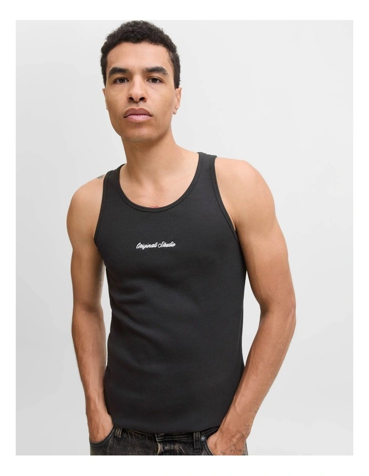 Jornorrebro Rib Tank in Black image 2