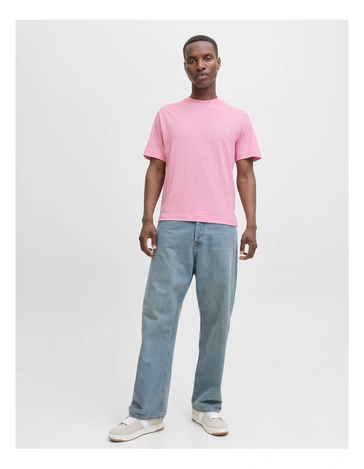 Jorbillyburg Photo T-shirt in Prism Pink image 3