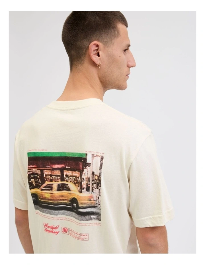 Jorbillyburg Photo T-shirt in Antique White image 2