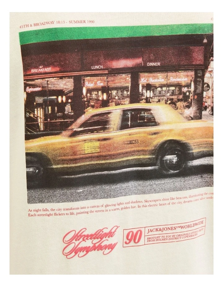 Jorbillyburg Photo T-shirt in Antique White image 6