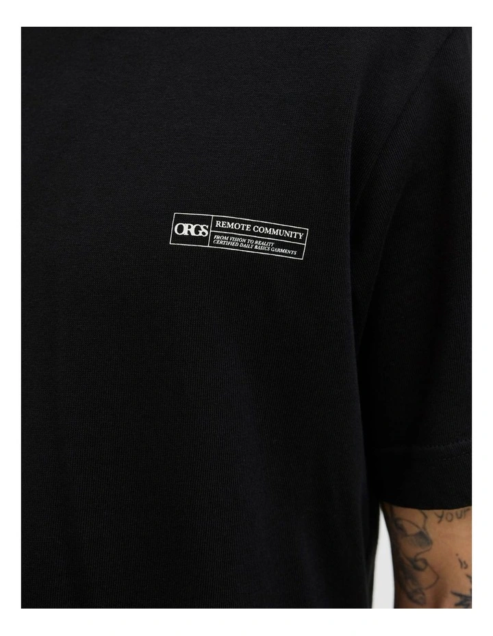 Jorbillyburg Photo T-shirt in Black image 6