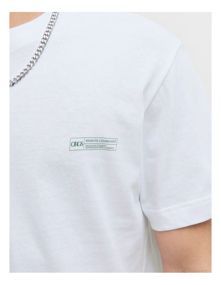 Jorbillyburg Photo T-shirt in Bright White image 5