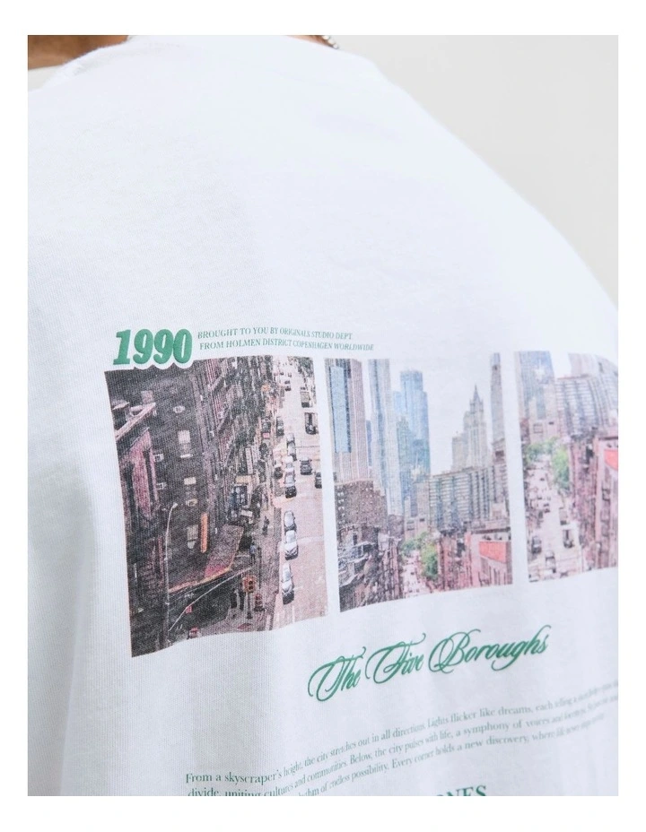 Jorbillyburg Photo T-shirt in Bright White image 6