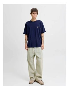 Jorinwood Photo T-Shirt in Ocean Cavern