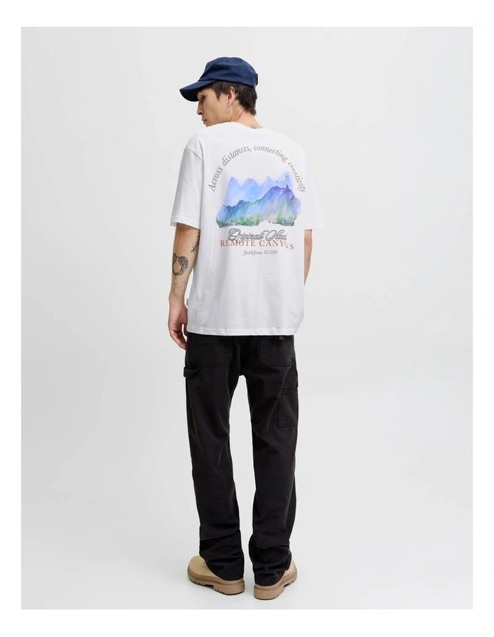 Jorinwood Photo T-Shirt in White image 2
