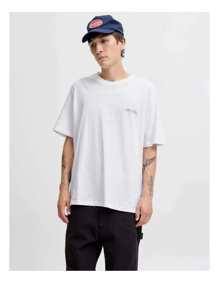 Jorinwood Photo T-Shirt in White image 3