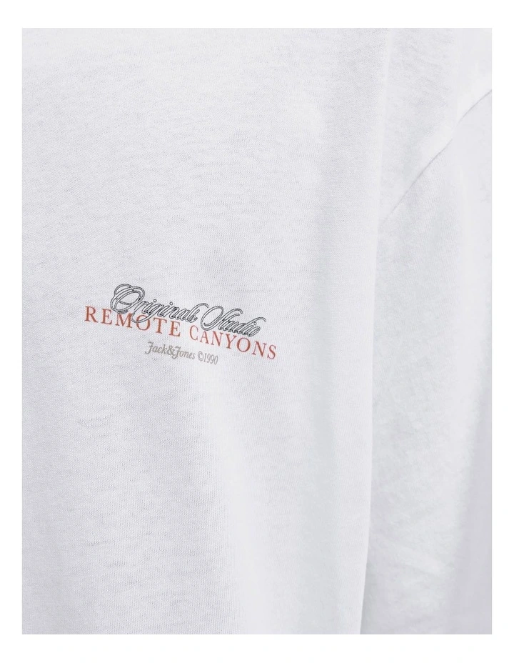 Jorinwood Photo T-Shirt in White image 5