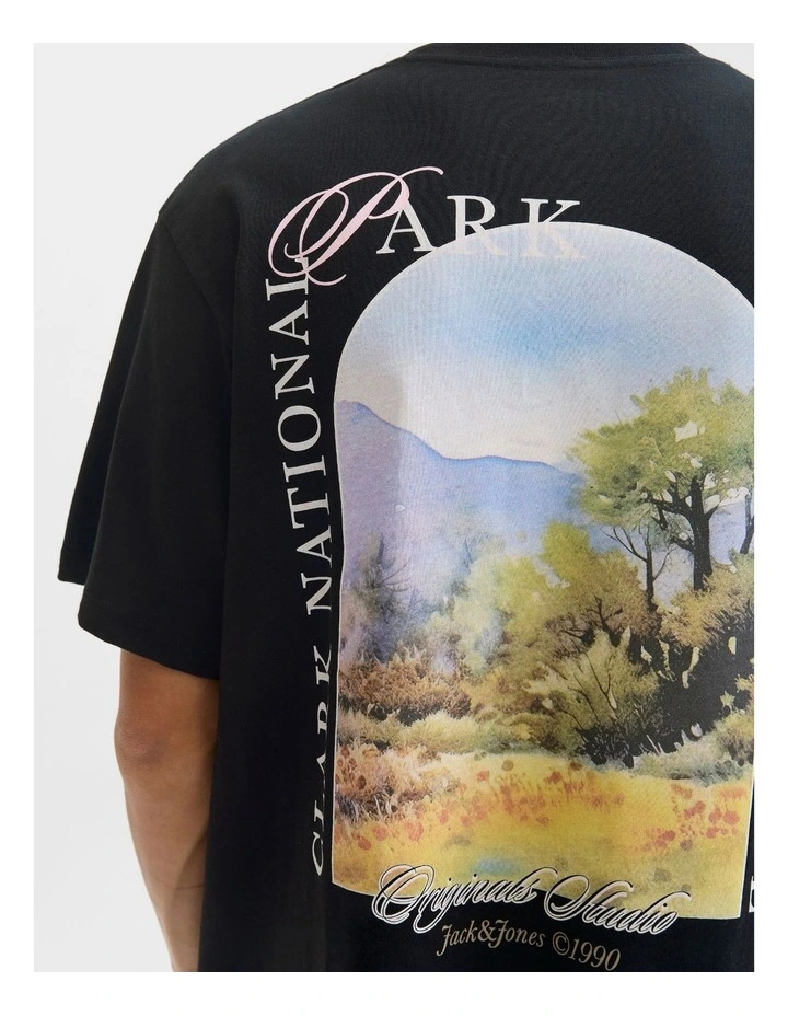 Jorinwood Photo T-Shirt in Black image 5