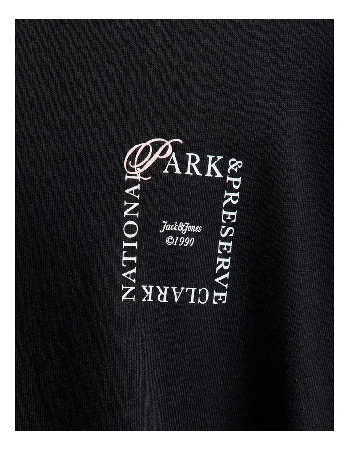 Jorinwood Photo T-Shirt in Black image 6
