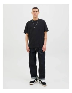 Jornorrebro Embroidered T-shirt in Black