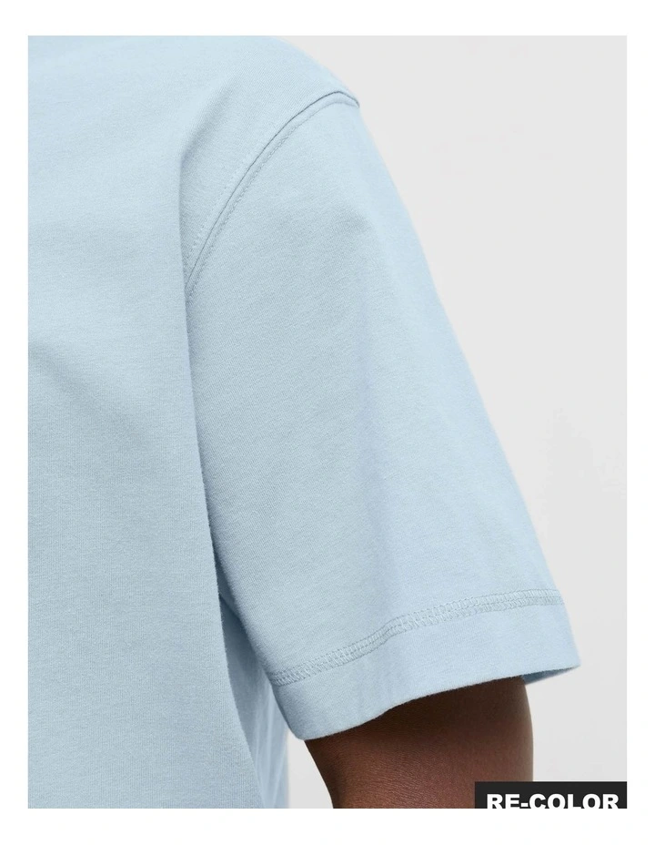 Jornorrebro Embroidered T-shirt in Skyway image 6