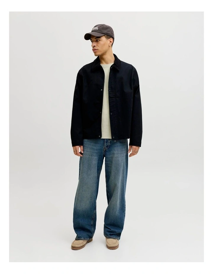 Catskills Cut Out Tee Crew Neck in Green image 3