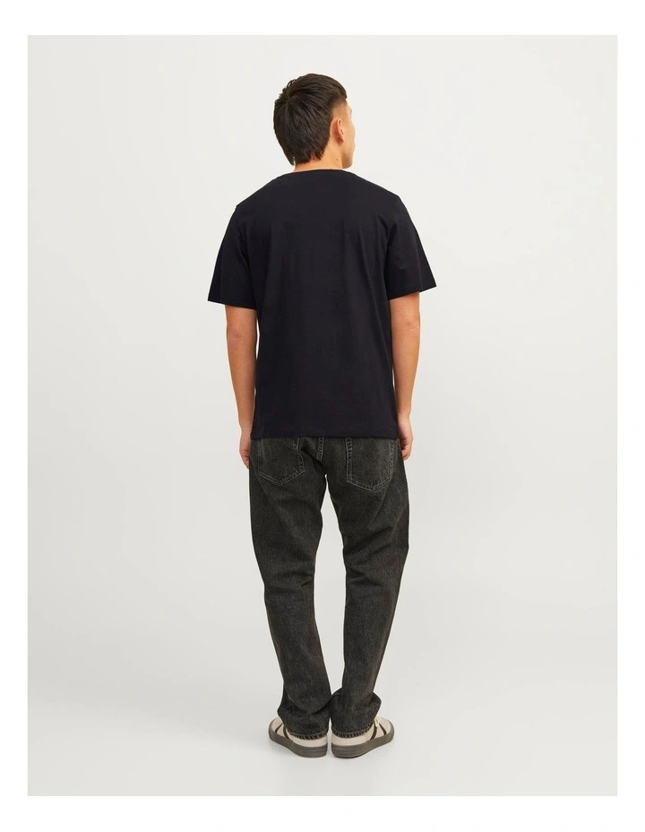 Corp Logo T-Shirt in Black image 4