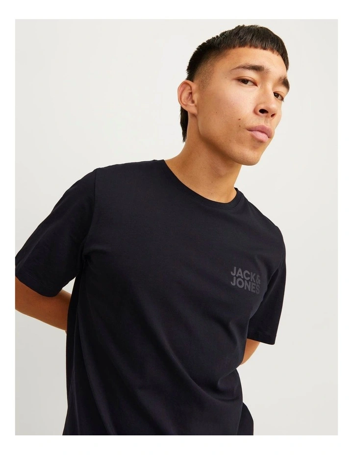 Corp Logo T-Shirt in Black image 6