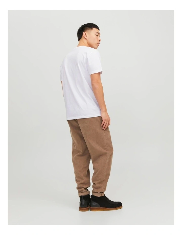 Corp Logo T-Shirt in White image 6