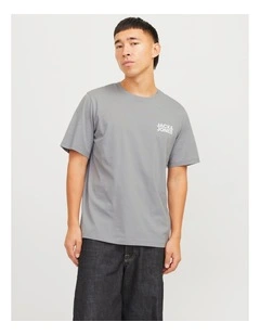 Corp Logo T-Shirt in Grey