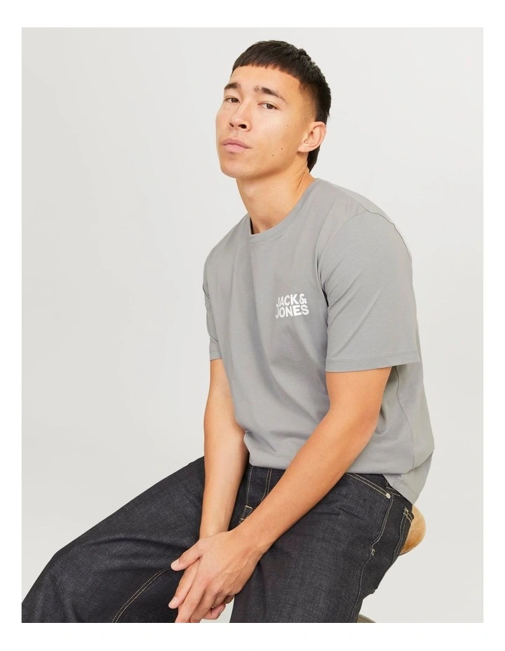 Corp Logo T-Shirt in Grey image 2