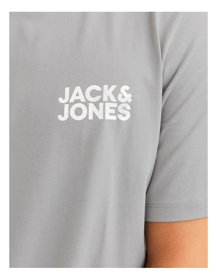 Corp Logo T-Shirt in Grey image 3