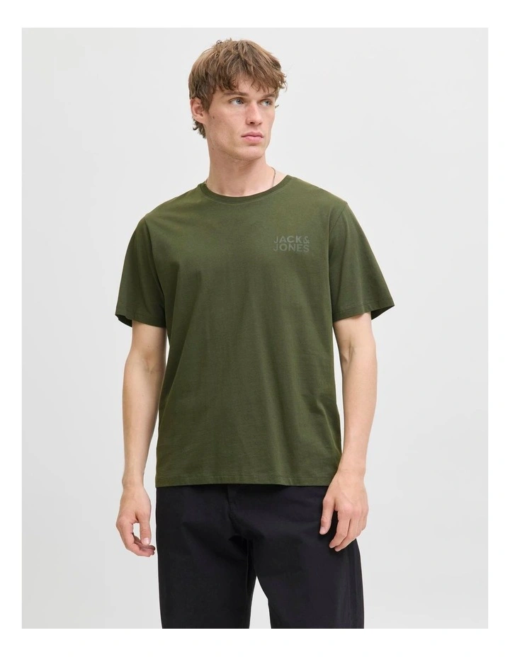 Corp Logo T-Shirt in Green image 1