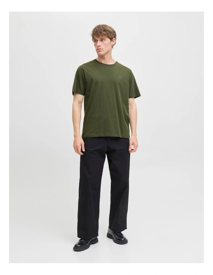 Corp Logo T-Shirt in Green image 4