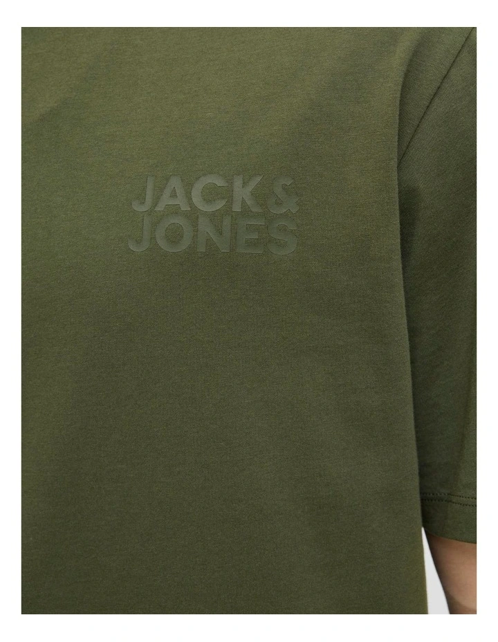 Corp Logo T-Shirt in Green image 6