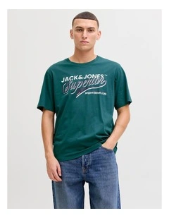 JJE LOGO TEE O-NECK 2 COLOUR