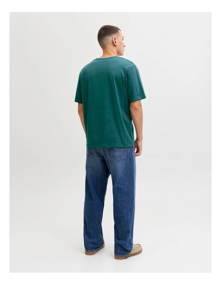 JJE LOGO TEE O-NECK 2 COLOUR image 2