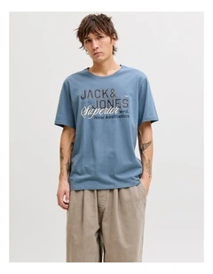 JJE LOGO TEE O-NECK 2 COLOUR