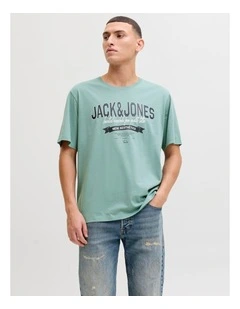 JJE LOGO TEE O-NECK 2 COLOUR