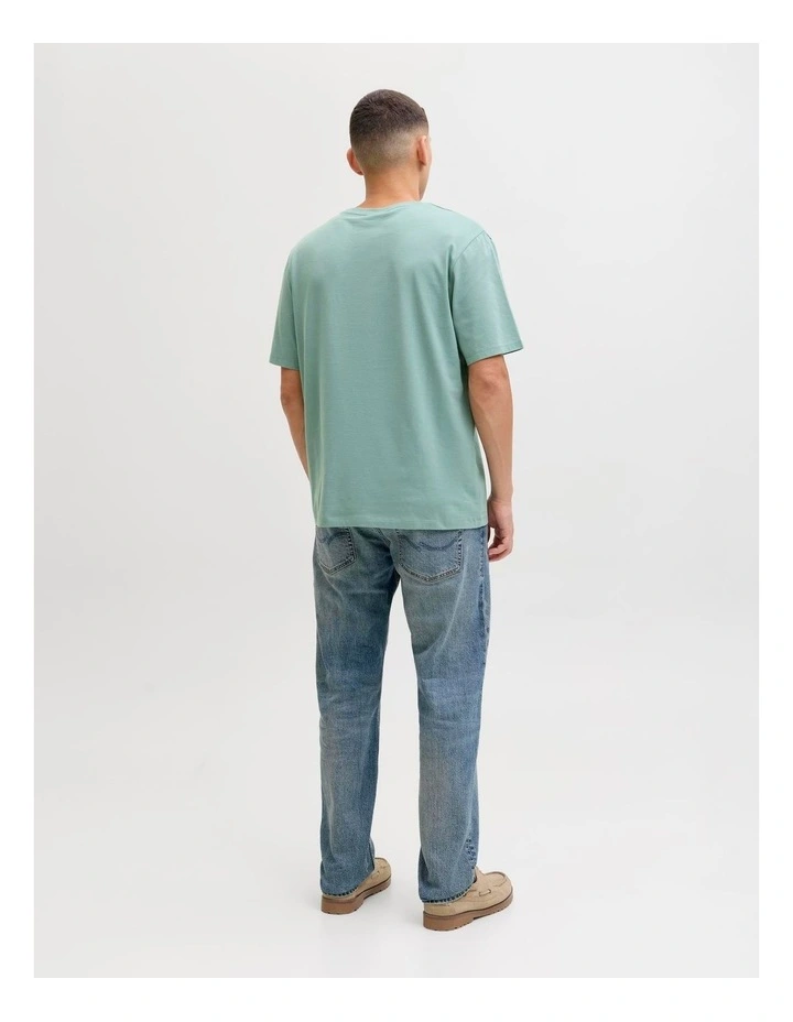 JJE LOGO TEE O-NECK 2 COLOUR image 2