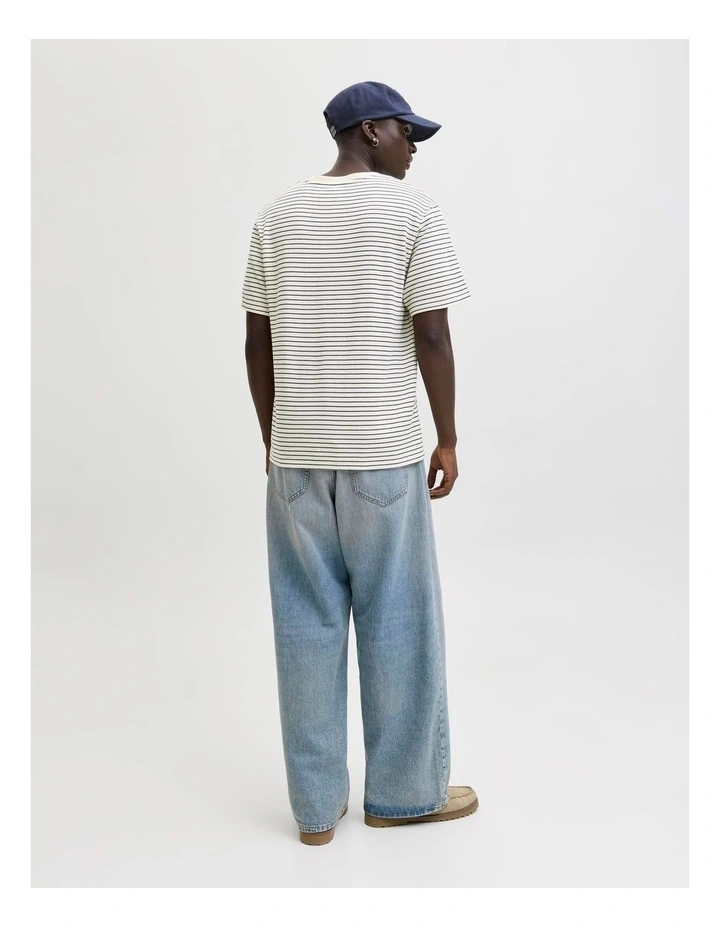 Jjedover Striped Tee Ss Crew Neck Sn image 2
