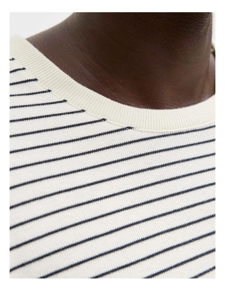 Jjedover Striped Tee Ss Crew Neck Sn image 4