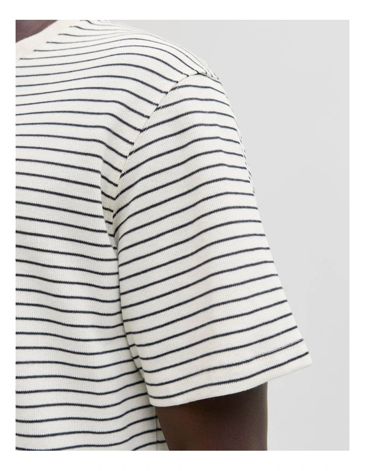 Jjedover Striped Tee Ss Crew Neck Sn image 5