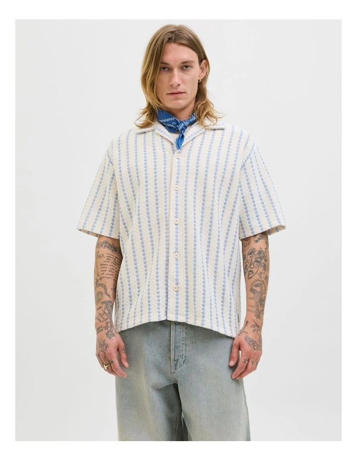 Jorgramercy Jersey Resort Shirt in Skyway image 1