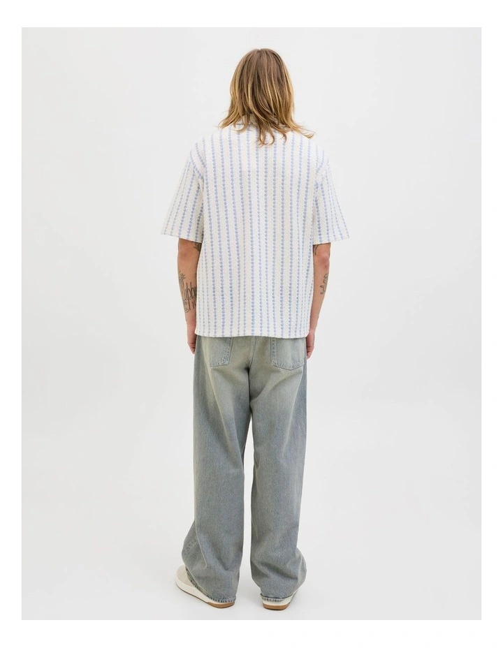 Jorgramercy Jersey Resort Shirt in Skyway image 4