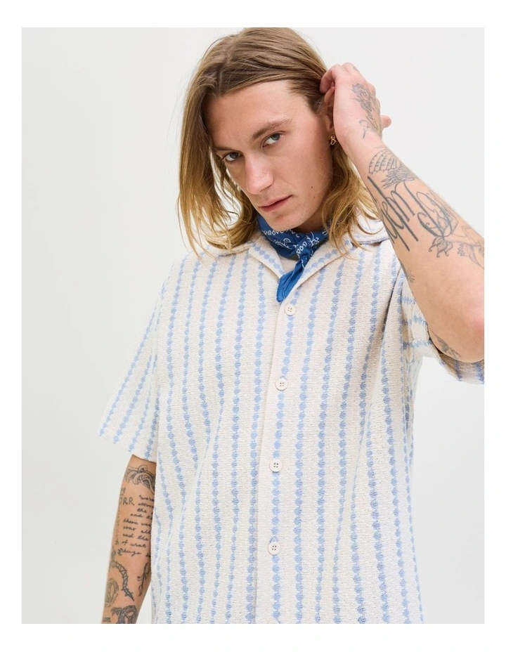Jorgramercy Jersey Resort Shirt in Skyway image 6