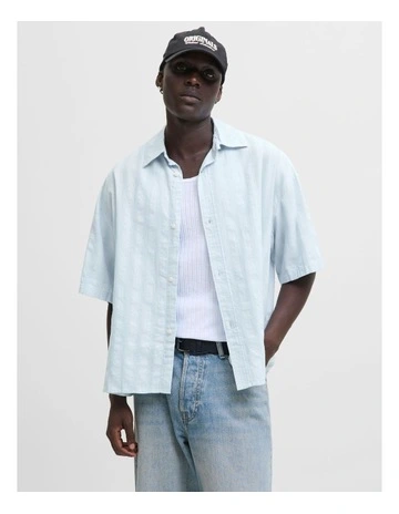 Jorbillyburg Texture Shirt in Skyway