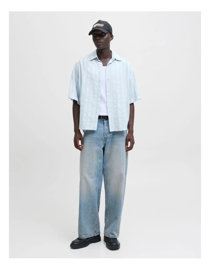 Jorbillyburg Texture Shirt in Skyway image 3