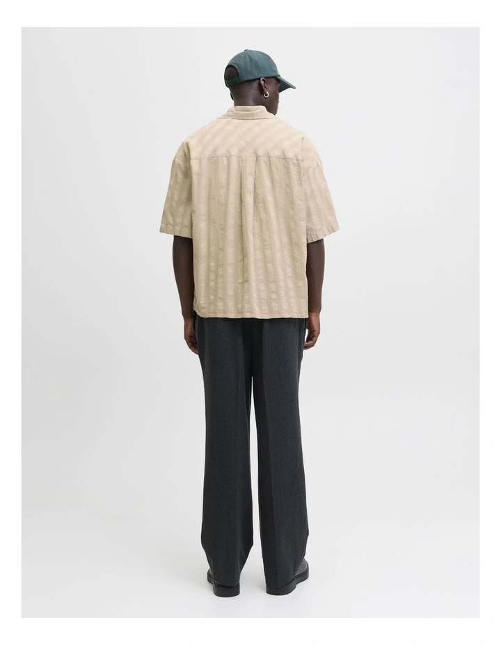 Jorbillyburg Texture Shirt in Mocha Meringue image 4