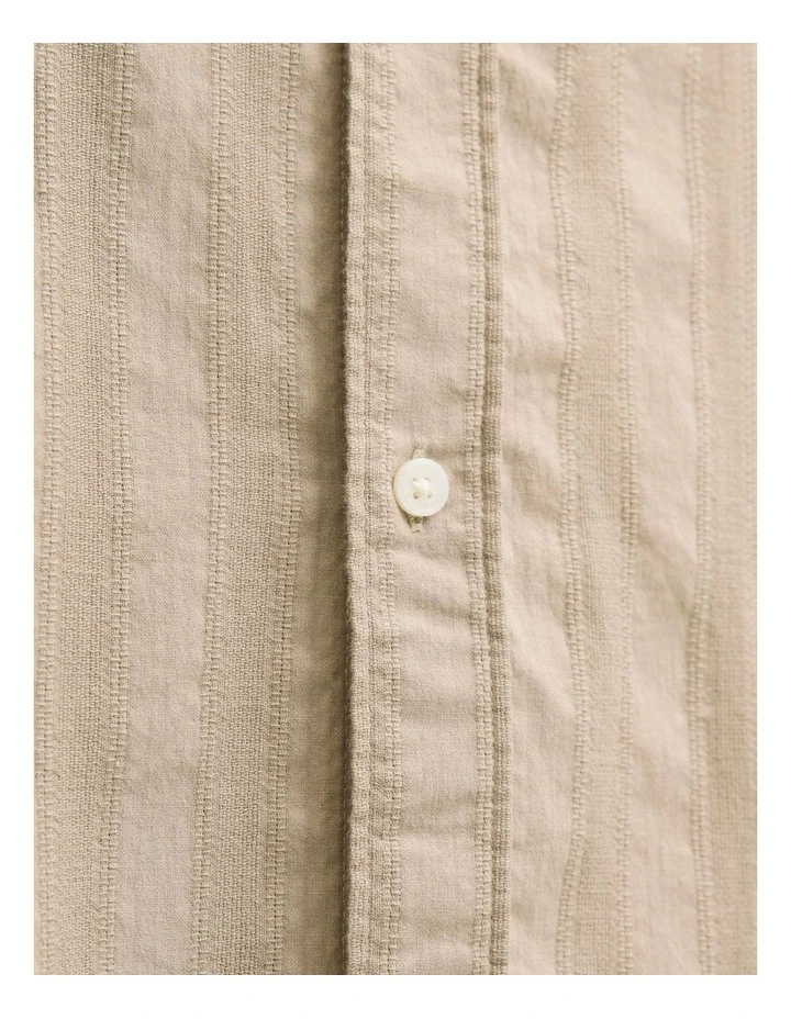 Jorbillyburg Texture Shirt in Mocha Meringue image 5
