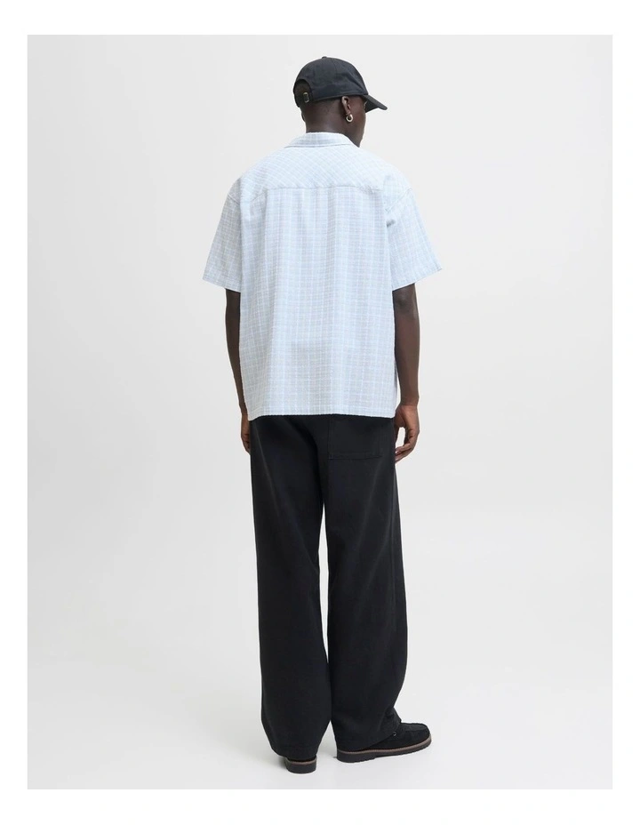 Jorgramercy Dobby Check Shirt in Skyway image 4