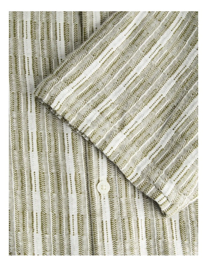 Jorluke Billyburg Structure Shirt in Olive Drab image 4