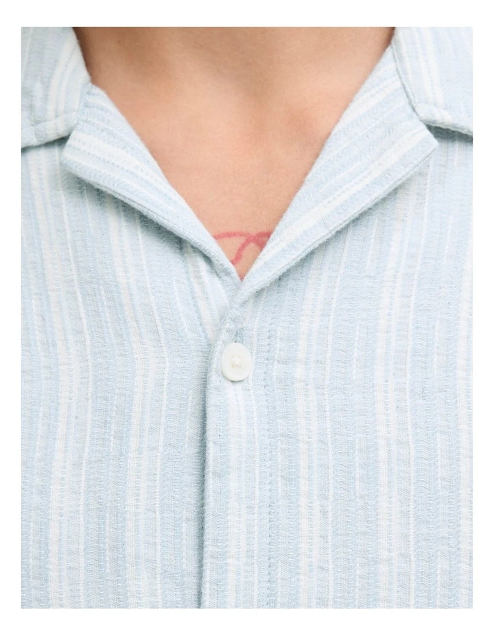 Jorluke Billyburg Structure Shirt in Sky Captain image 3
