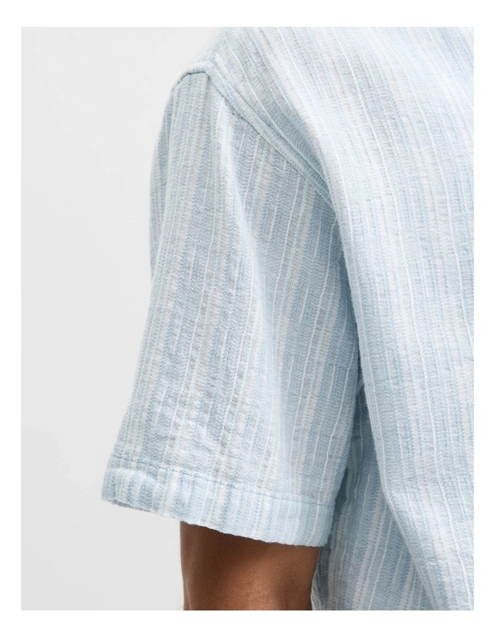 Jorluke Billyburg Structure Shirt in Sky Captain image 6